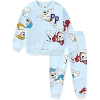 Pijama De Invierno Para Hombre Intimo - Conjunto 2 Piezas Con Cremallera - Parte Superior Azul Marino Y Pantalón Rojo Forro Polar
