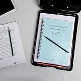 Pechor A4 Clipboard with Storage Plastic Clip Board Waterproof Black view 8