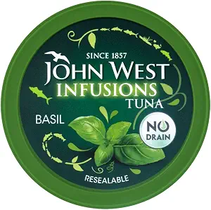 John West Tuna Infusions with Basil 80g