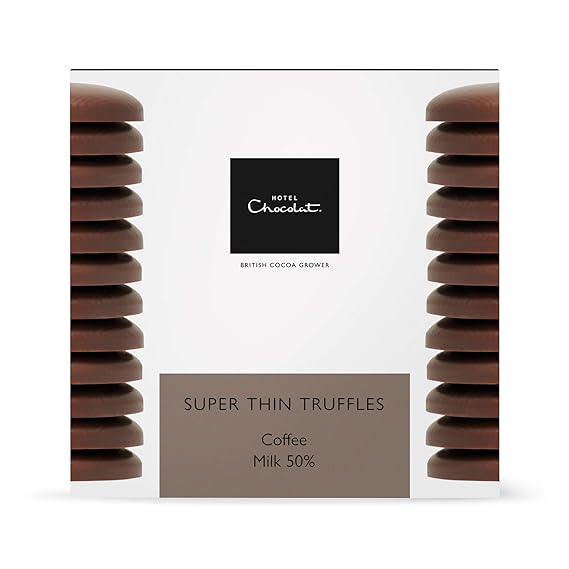 Hotel Chocolat Super Thin Coffee Truffles Milk Chocolate, 215 g