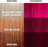 Stargazer Magenta Semi Permanent Hair Dye Conditioner Ammonia Free Vibrant view 6