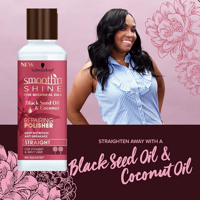 smooth n shine black seed oil and coconut oil