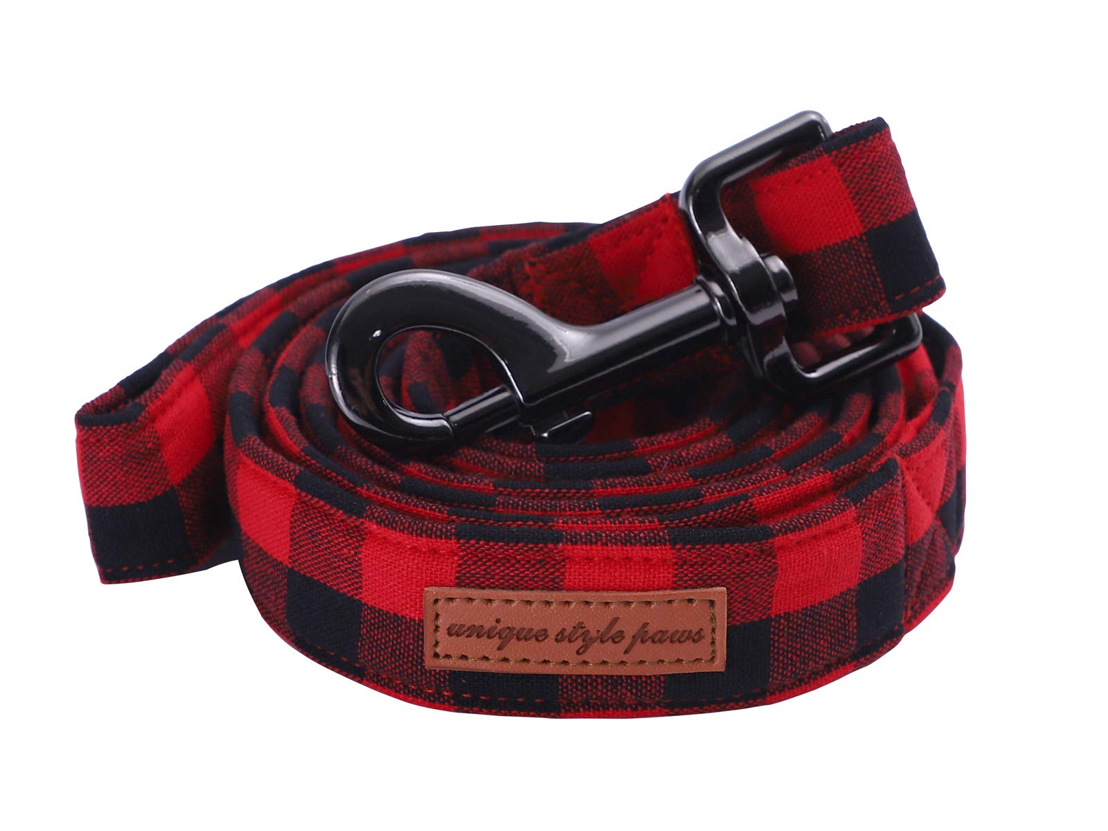 Unique Style Paws Dog Leash with Cotton Handle Leashes Durable Dog Leash for X-Small Small Medium to Large Dogs