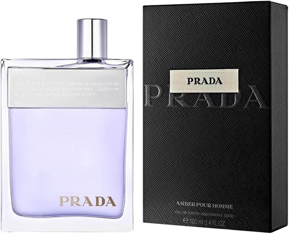 Prada Amber Pour Homme Eau de Toilette 100ml for Men New