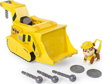 paw patrol rubble diggin bulldozer
