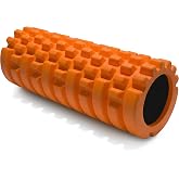 321 STRONG Patented 3-Zone Massage Roller, Medium Density for Exercise | Palm, Finger, and Thumb Zones to Control Massage Intensity - Extends into Soft Tissue to Release Muscle Adhesions