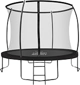 Zero Gravity Ultima 4 10ft Trampoline Black Edition view 2