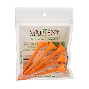 Martini Golf Durable Plastic Tees