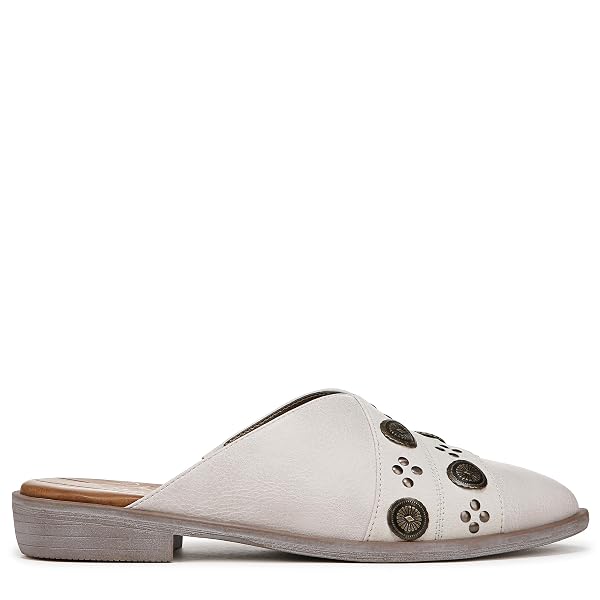 BLOWFISH MALIBU WOMENS HAZEL MULE OFF WHITE 11 M