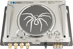 Soundstream BX-15 Bass Processor – Car Audio Bass Restoration Processor with Remote Control | Epicenter Alternative for Factory & Aftermarket Sound Systems | Subwoofer Control Enhancer