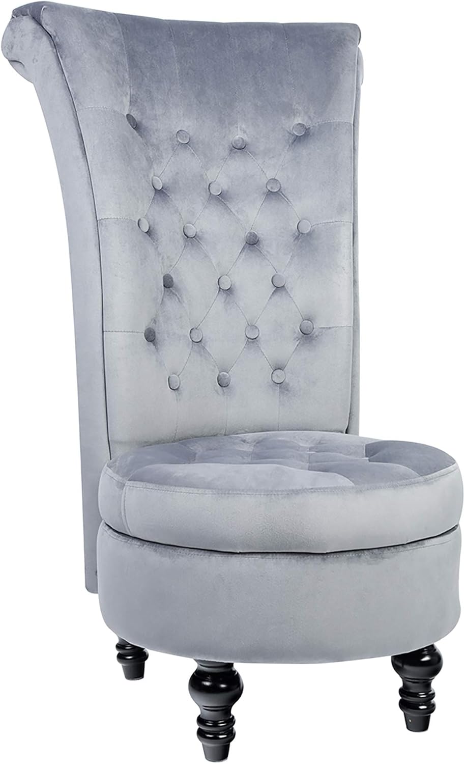 TOLEAD Thronsessel, Polsterstuhl für Schlafzimmer & Wohnzimmer,Retro