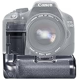 Neewer Pro Batteriegriff Akkugriff Battery Grip f&uuml;r Canon EOS 550D 600D 650D 700D / Rebel T2i T3i T4i T5i SLR Digital Kameras wie der Canon BG-E8, kompatibel mit 6 AA-Batterien oder 2 LP-E8 Li-Ionen-Batterien