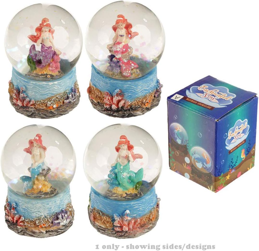 Amazon.de Mini Mermaid Snow Globe (1 Random Supplied) [UKImport]