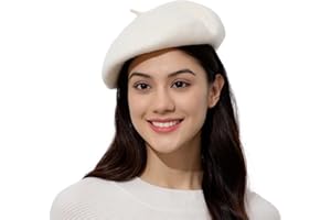 BAIYUN Classic Wool Beret Hats for Women Man Painter hat French Beret for Man Woman Warm Winte.