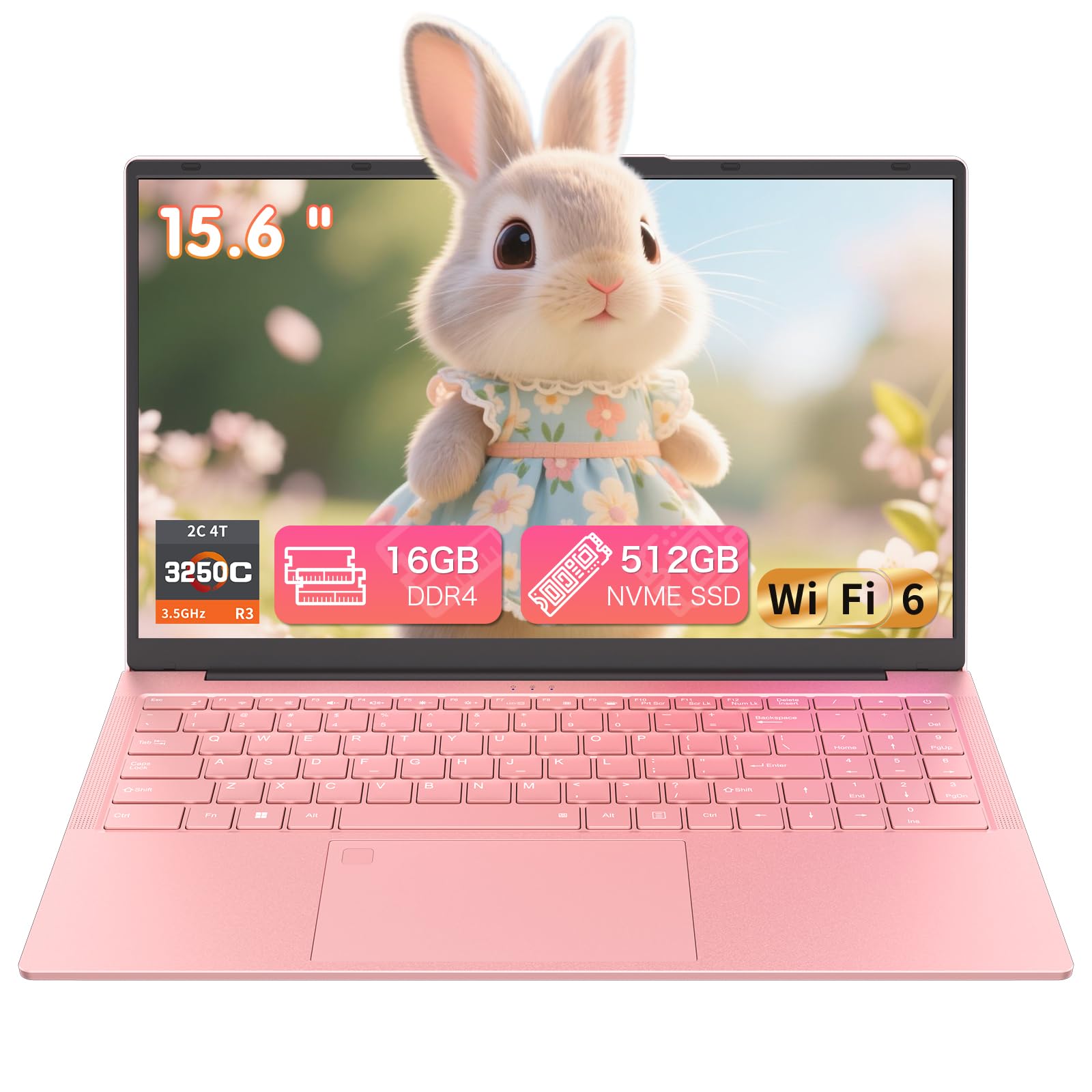 Auusda 16GB DDR4 512GB Laptop,...