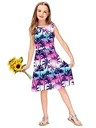Remimi Girl Hawaiian Sundress Summer Luau Party