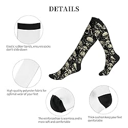 aipoase Skull Compression Socks Knee High