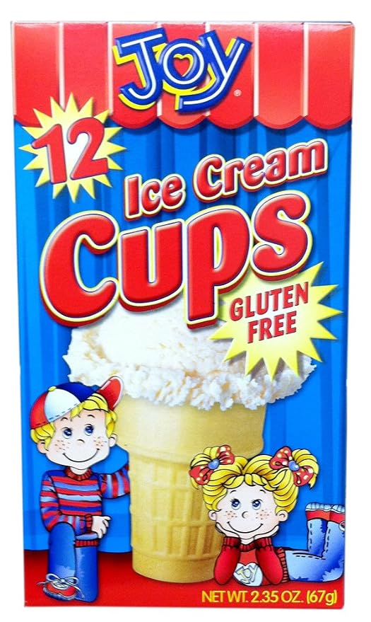 Joy Ice Cream cups gluten free - 12 ct (072092333120)