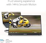ASUS ZenScreen MB16AHG Portable Monitor 15.6 Full HD 1080p IPS 144Hz USB-C view 2