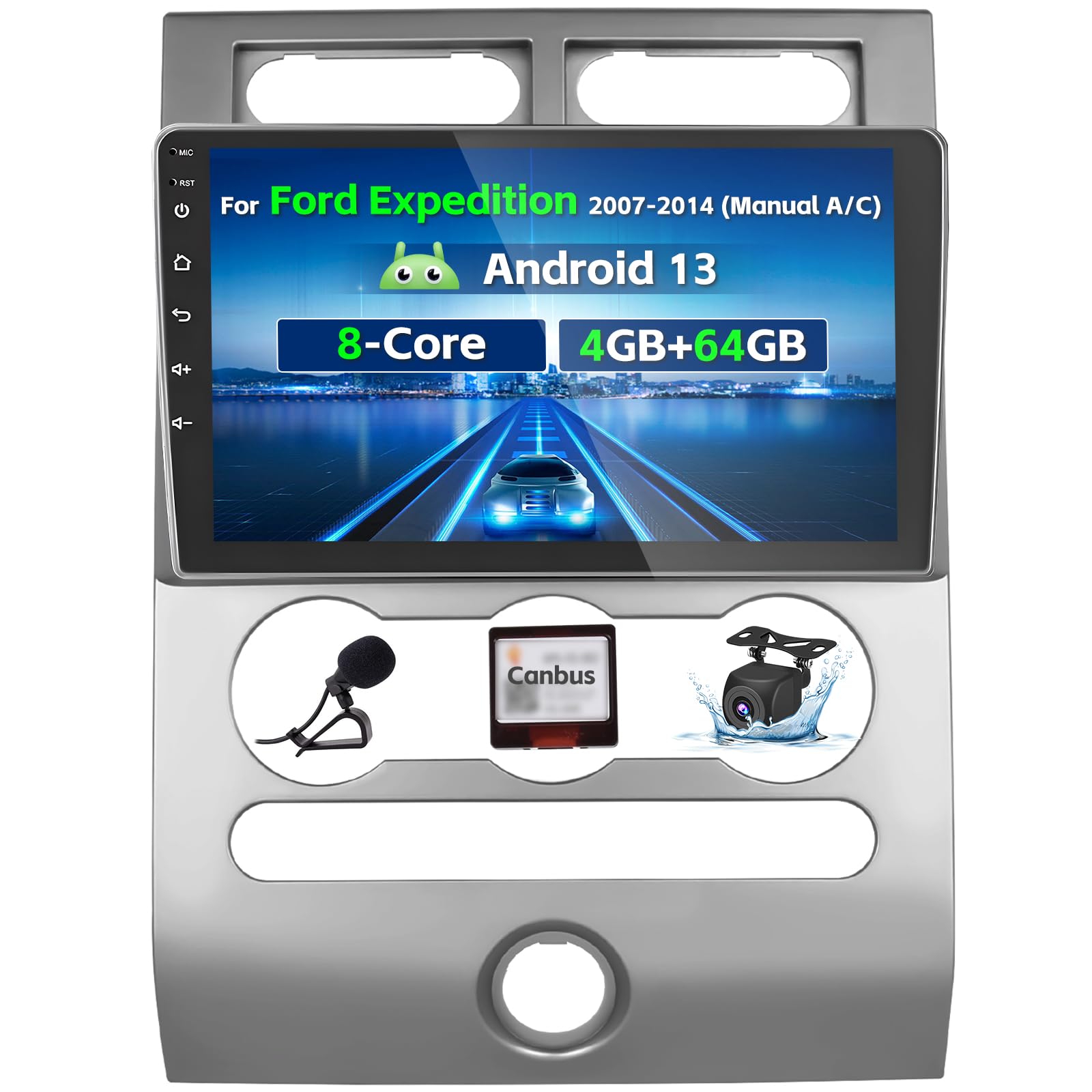 Roinvou [2G 64G] Radio de coche para Kia Sportage 2016-2018 con coche
