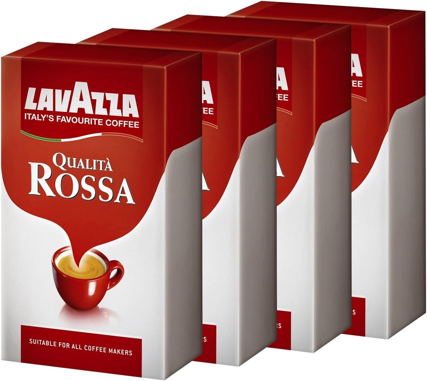 Pack Promo Espresso Rouge Passion –  Rossana® 6 Tasses + Lavazza Qualità Oro