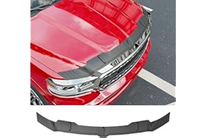 CZmenghe Hood Protector Compatible with 2019-2026 Dodge RAM 1500 Hood Deflector Upgraded TPE Shield Replacement for 2019 2020 2021 2022 2023 2024 2025 2026 Dodge RAM Accessories