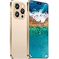 I16 ProMAX 12+512GB Smartphone Unlocked Cell Phone,6.99" HD Screen Unlocked Phones,Battery 7000mAh Android 13,Face ID/Fingerprint Button unlock/Photos/5G/Dual SIM/GPS (Gold)