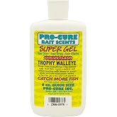 Pro-Cure Trophy Walleye Super Gel, 8 Ounce | Trophy Walleye is a blend of baits that has proven to put more walleye to the boat day after day.