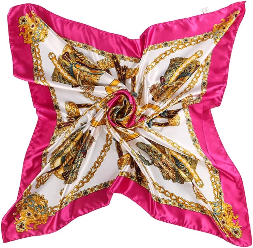 Sanwood Women's Neckerchief Large Square Scarf Headdress