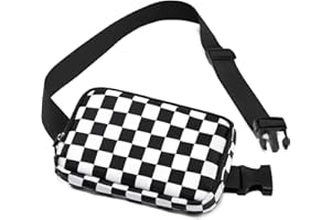 Amazerbst Belt Bag, Fanny Pack, Everywhere Belt Bag,40 Inch Adjustable Strap,for Women and Men,Waterproof