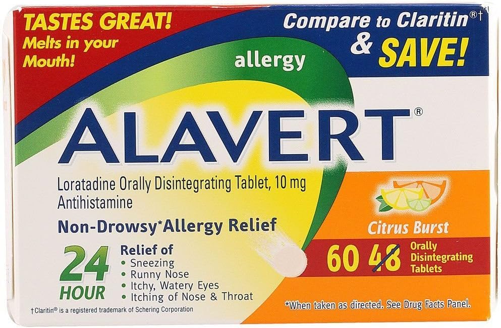 Alavert Tab Allergy Citrs Brst 60