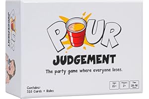 Pour Judgement | Adult Drinking Card Game for Party and Game Night