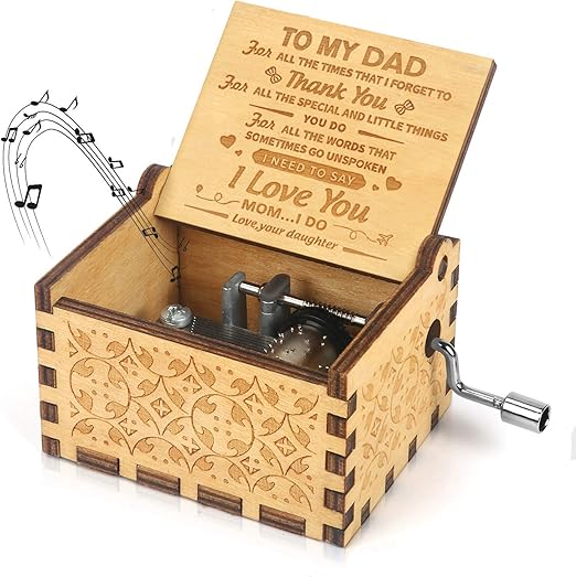 dad to daughter music box