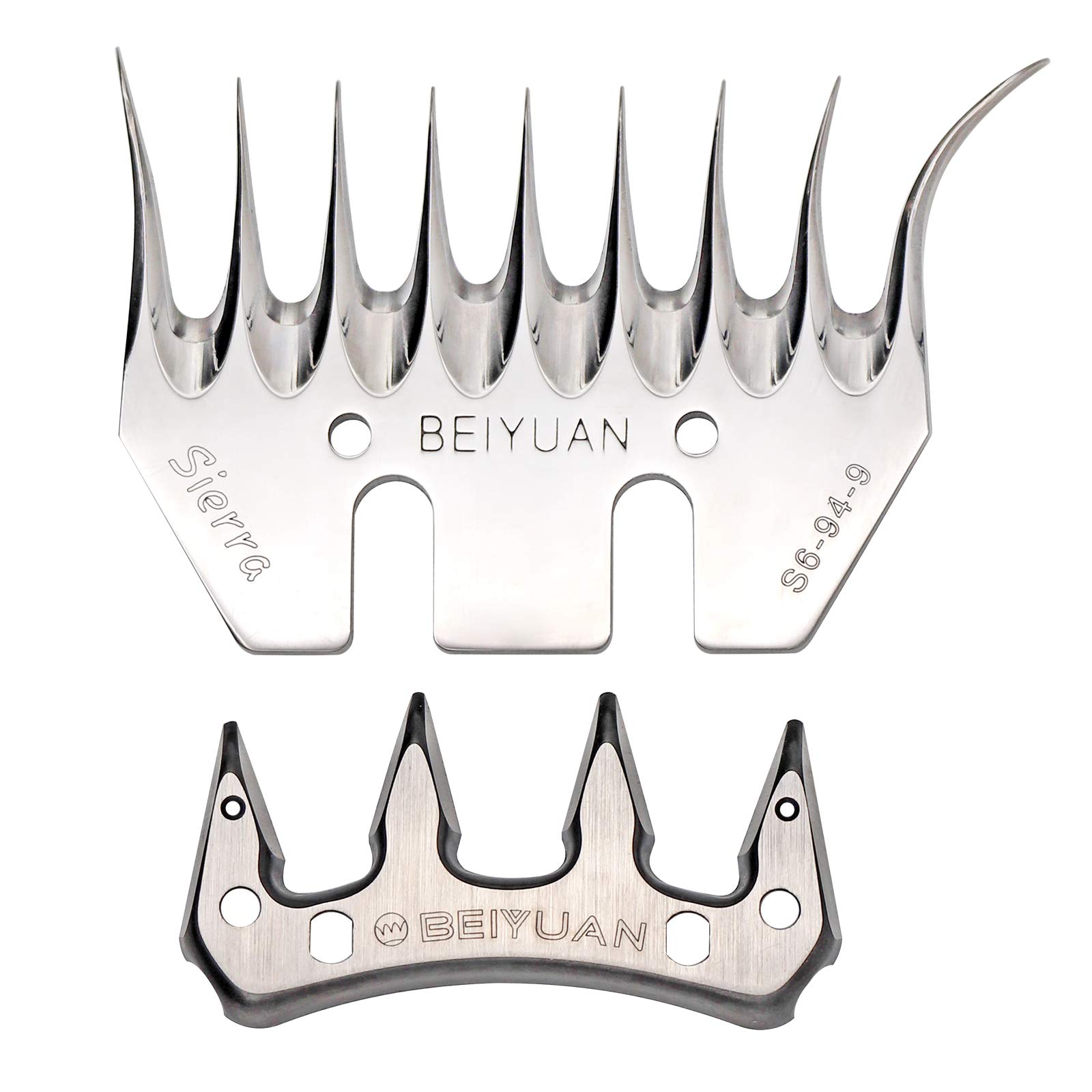 Svauoumu Sheep Clippers Shearing Kit,Replacement Sheep Shears Clippers Shearing Scissors,for Electric Wool Shears Sheep Goat Animal Goat Shear (Scimitar)