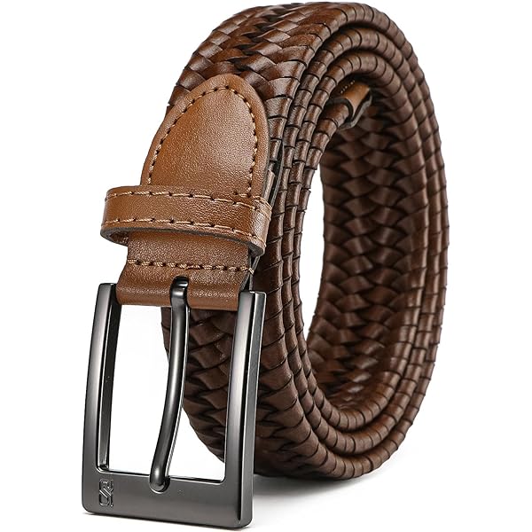 men's grand slam braided stretch golf belt