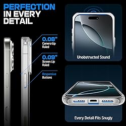 SUPCASE for iPhone 16 Pro Case with Camera Control