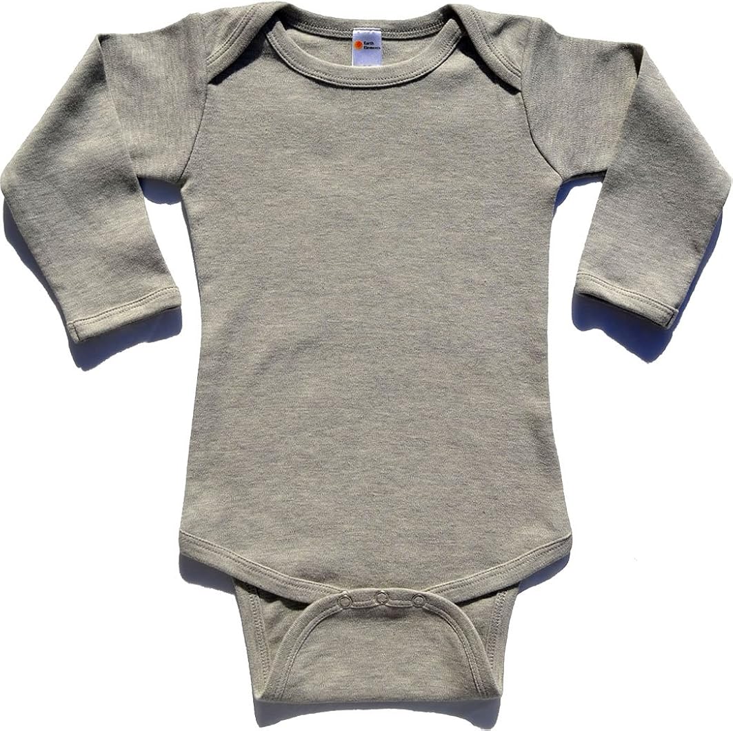 Earth Elements Baby Long Sleeve Bodysuit: Clothing