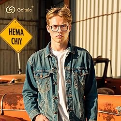 Goiteia Blue Light Glasses for Woman Men-Clear Tint