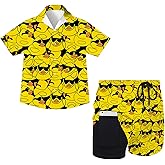 Wdpsuxin Kids Hawaiian Shirt