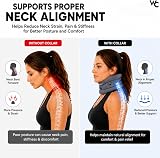 Wonder Care Soft Neck Brace Cervical Collar Grey XXL Adjustable view 4