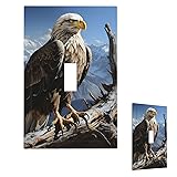 Wall Plate Decorative 1-Gang Toggle Wall Plates