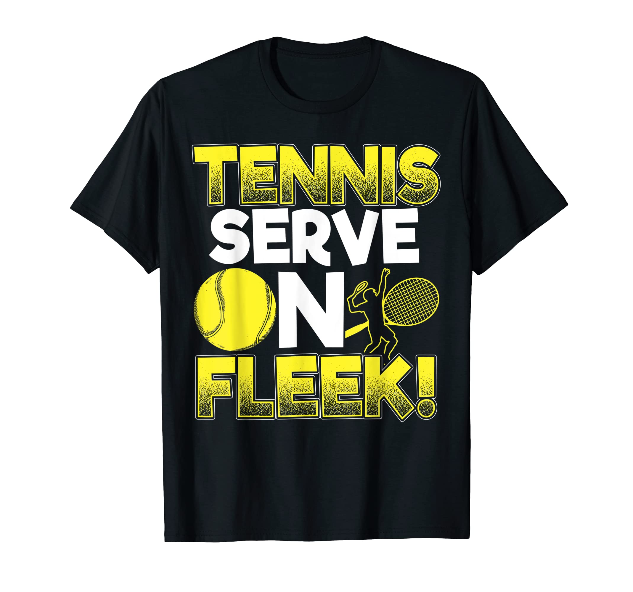 Tennis Balls With Racket Tennis Player Gifts T-Shirt