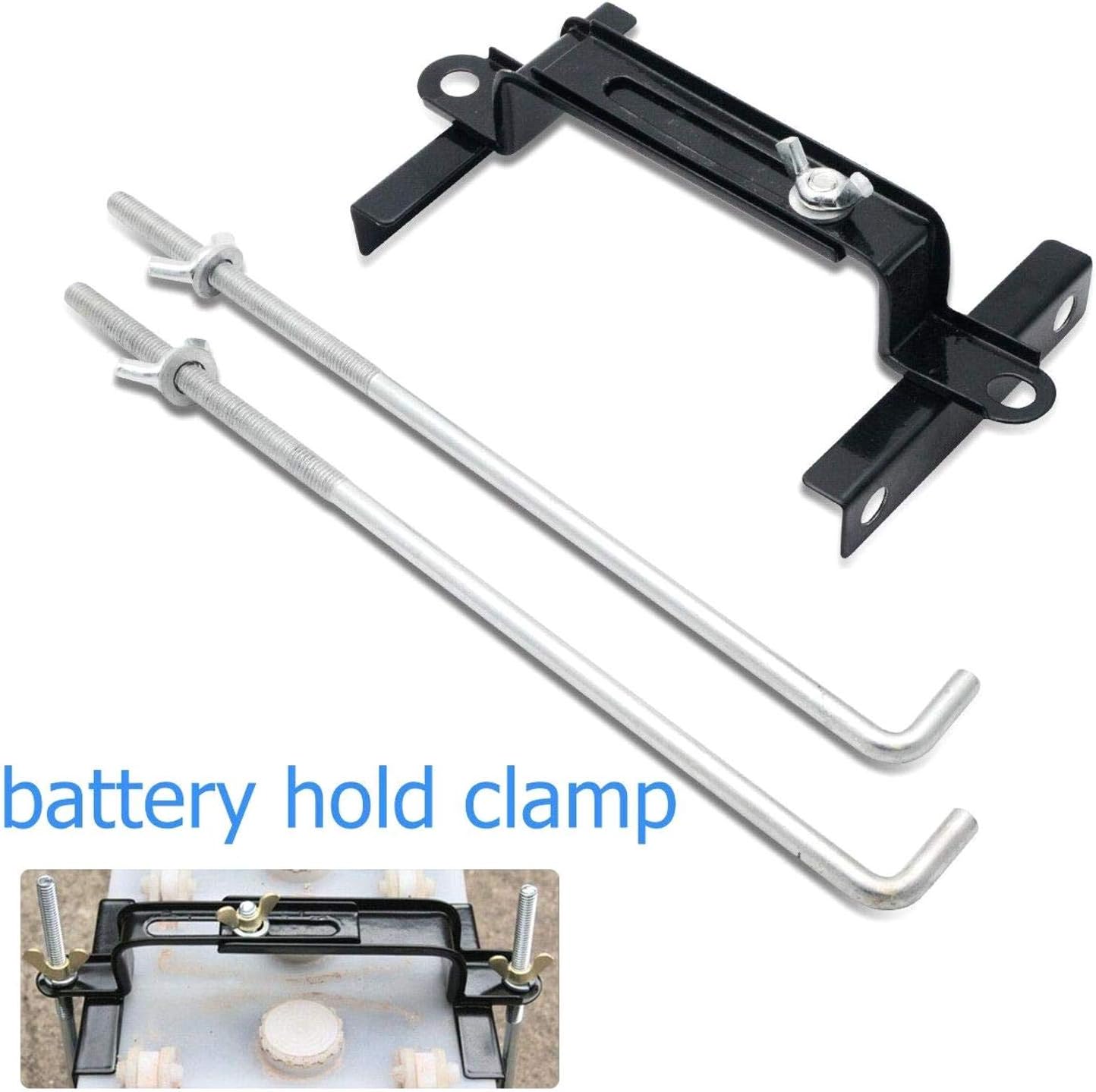 myzoom Adjustable Hold Down Clamp Battery Hold Down Clamp Set 3 in 1