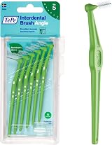 TePe Angle Interdental Brush Green 0.8mm ISO 5 6 pcs Plaque Remover