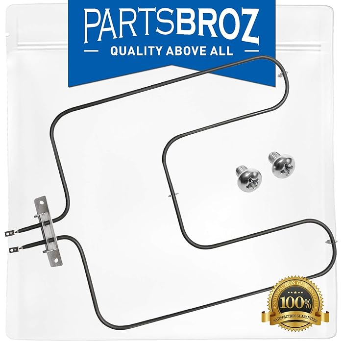 WB44X200 Bake Element for GE Ovens by PartsBroz - Replaces Part Numbers AP2031031, 3267, AH249424, EA249424, PS249424, TS44X200, WB44X0160, WB44X0200, WB44X160, WB44X200R, WB44X6200