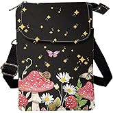 Kuiaobaty Crossbody Sling bag for Women Stylish Bags for Girls Outdoor Travel Zip Cloth Bag Cellphone Storage Purse