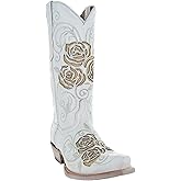Soto Boots Turquoise Rose Country Cowgirl Boots M50032
