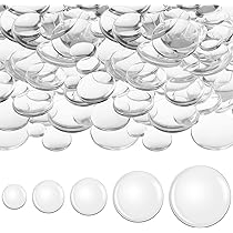 10 Cabochon En Verre 18x13 Mm, Ovale Transparent - Cabochon/Verre Dôme Transparent - Miracles