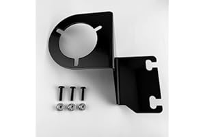 Turtleworks Engineering Mounting Bracket Compatible with NOCO GCP1 Plug for Engine Block Heater/Battery Charger AC Plug – Fits 2011-2014 Chevy Silverado 2500/3500 HD – Made in USA (Black Powder Coat)