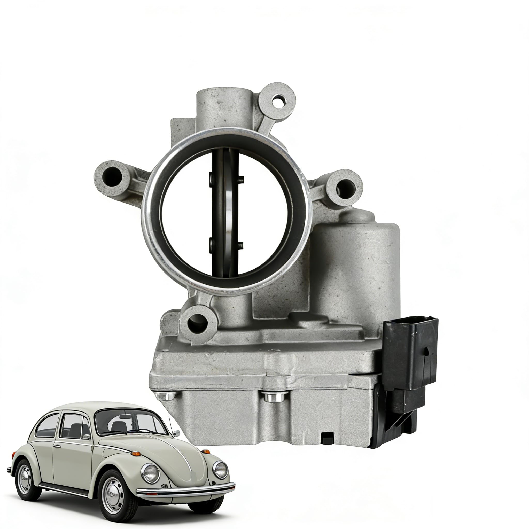 Photo 1 of *UNTESTED*
Kessocco Throttle Body 03G128063T Electronic Throttle Body Assembly Replacement for 2009-2014 VW Beetle Golf Jetta A3 2.0 TDI Diesel